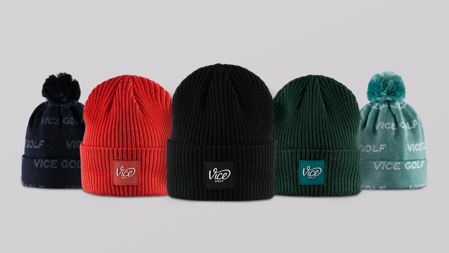 Vice Golf Winter Beanies - last minute Christmas Gifts and warm ears